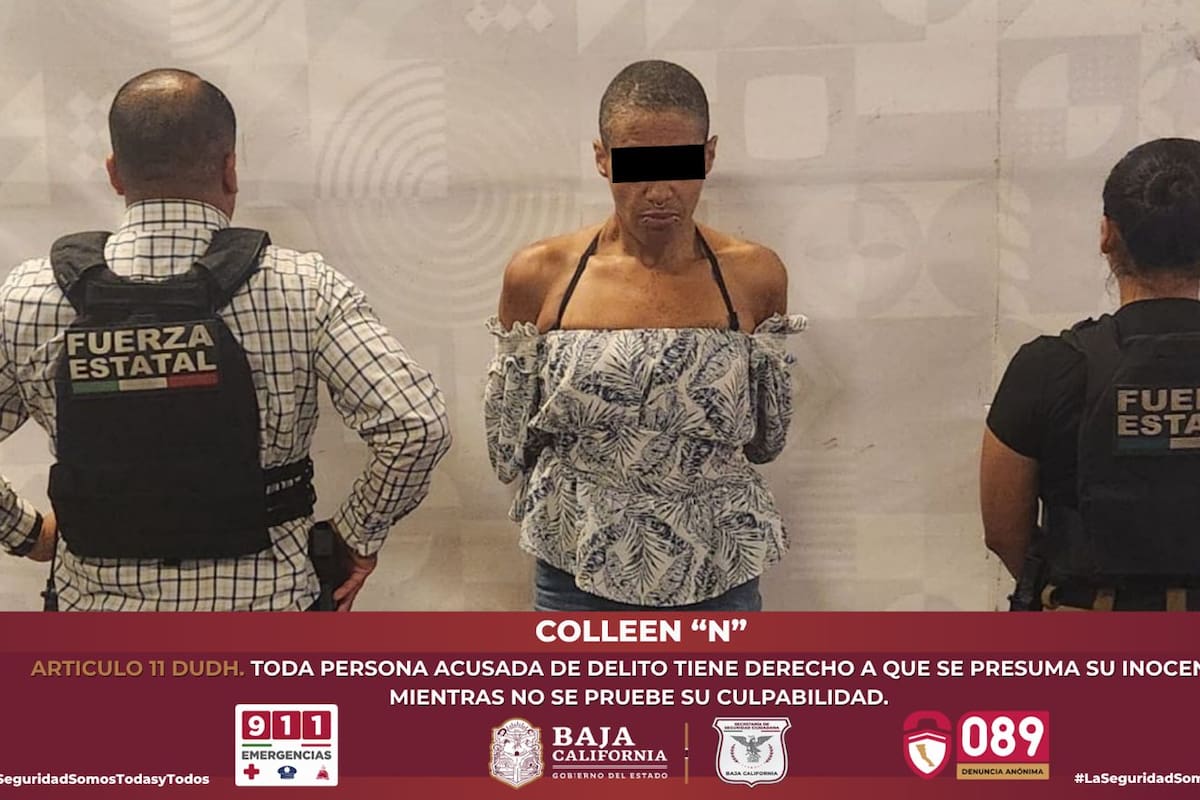 Capturan en Tijuana a mujer prófuga de prisión en Estados Unidos; tenía ocho años evadiendo la justicia