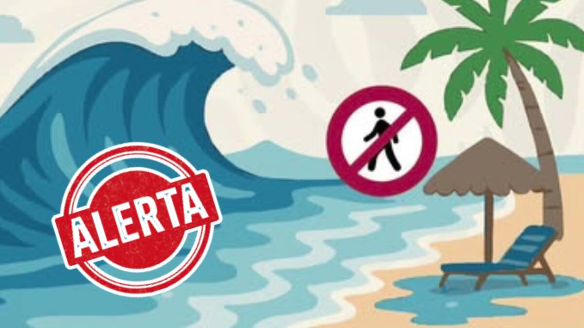 Alerta por mar de fondo en costas del Pacífico: olas de hasta 8 pies y marejadas afectarán varias regiones