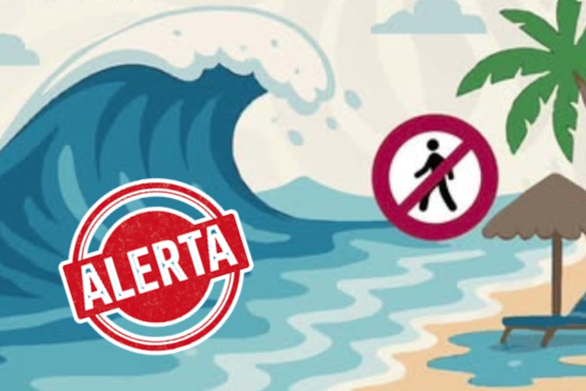 Alerta por mar de fondo en costas del Pacífico: olas de hasta 8 pies y marejadas afectarán varias regiones