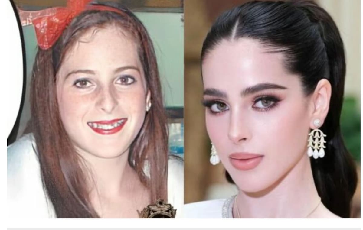 La famosa presuntamente lucía así de niña.