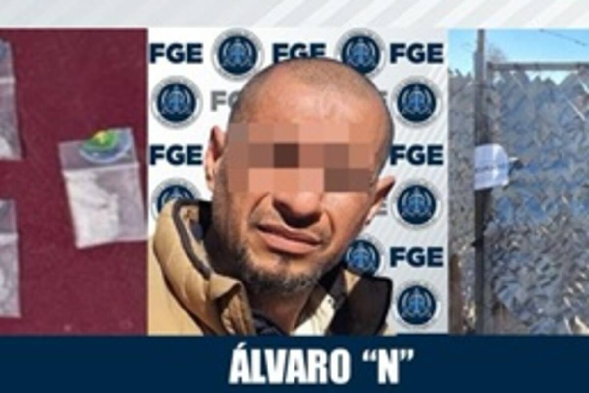 Hombre es detenido con metanfetamina durante cateo en la colonia Hidalgo