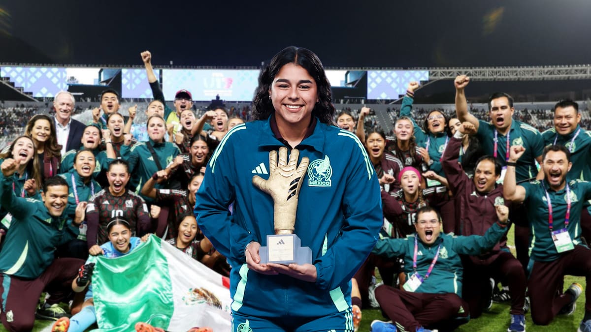 Valentina Murrieta, la mejor portera del Mundial Sub-17: “el arma secreta” que le dio el tercer lugar a México ante Brasil en tanda de penales