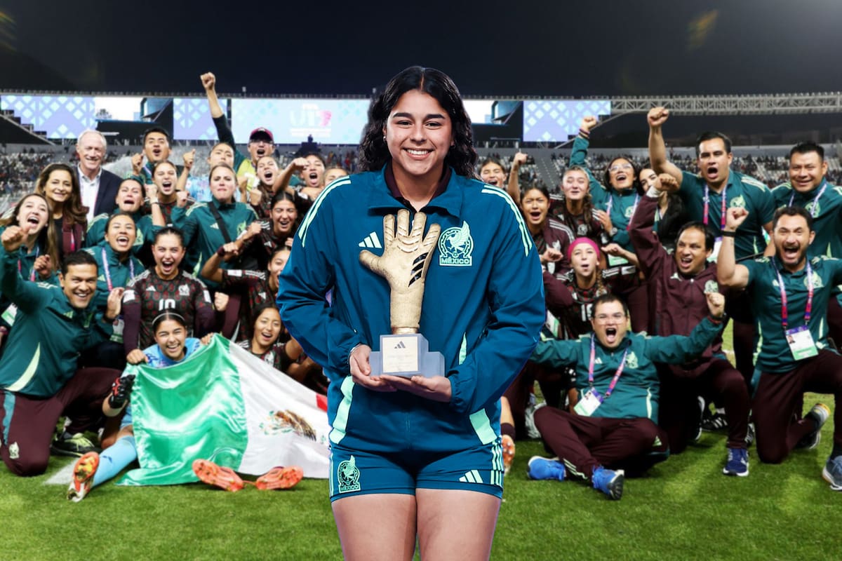 Valentina Murrieta, la mejor portera del Mundial Sub-17: “el arma secreta” que le dio el tercer lugar a México ante Brasil en tanda de penales
