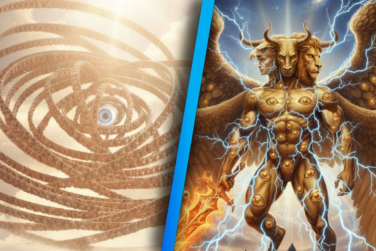 Esta es la verdadera y aterradora apariencia de los 9 diferentes tipos de ángeles según la Biblia cristiana