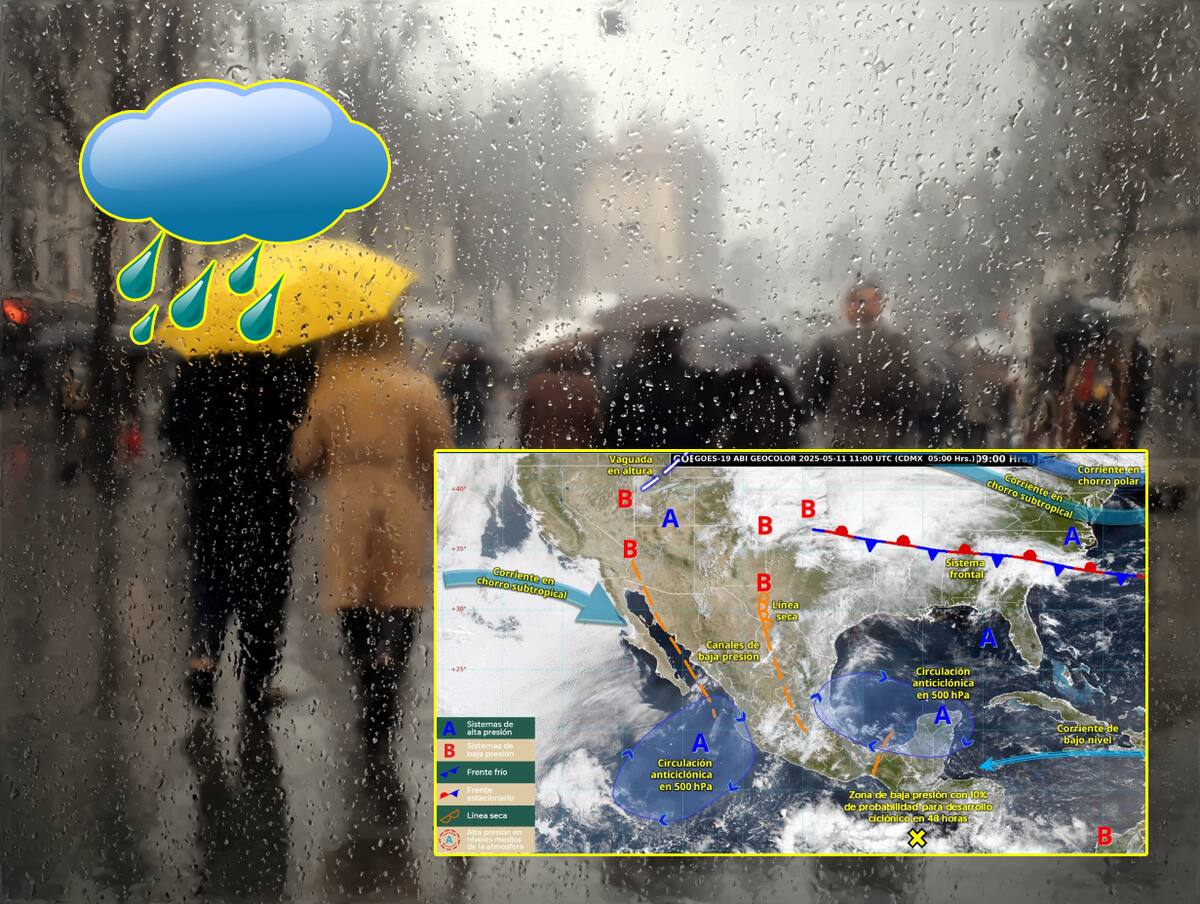 Según el SMN , en las próximas 48 horas se podría formar el primer ciclón de la temporada, denominado Alvin , al sur de las costas de Chiapas y Oaxaca.