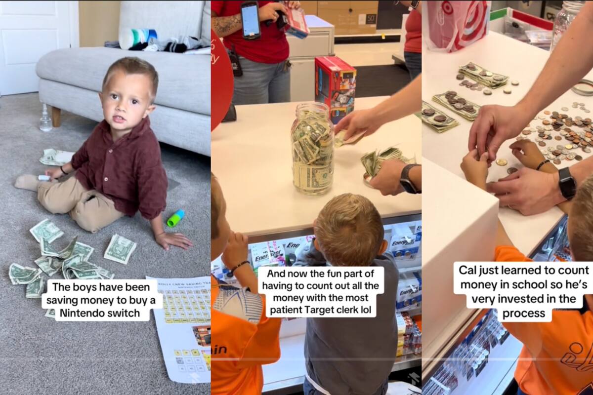 Padre se vuelve viral por enseñarle a sus hijos a ahorrar para comprarse una Nintendo Switch (VIDEO)