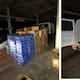 Intercepta camioneta con 558 pares de tenis robados