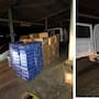 Patrulla Fronteriza intercepta camioneta con 558 pares de tenis robados del tren