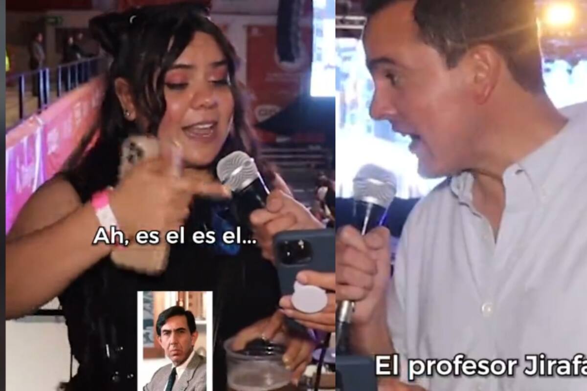 Joven confunde al exsenador Cuauhtémoc Cárdenas con el Profesor Jirafales en una dinámica de preguntas