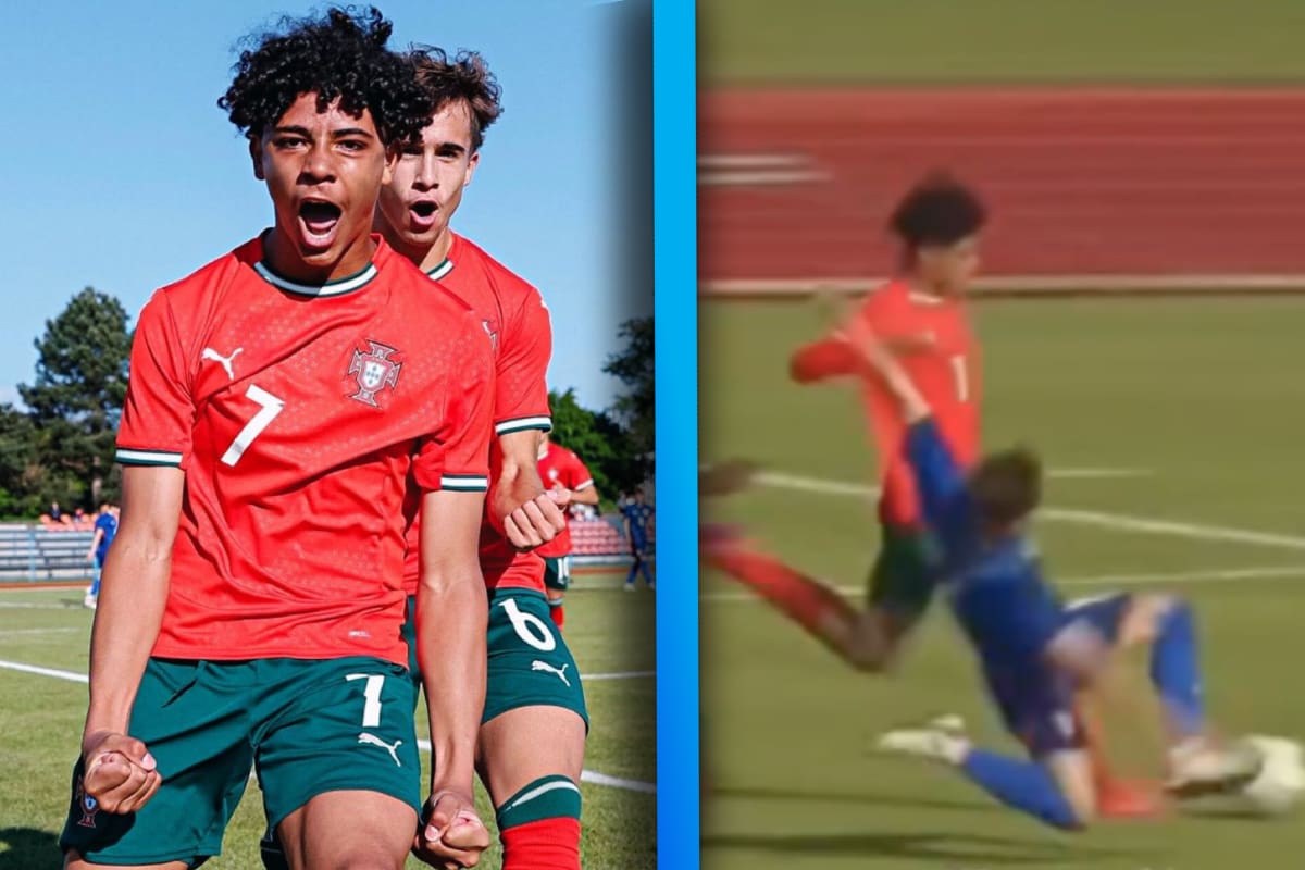 VIDEO: Hijo de Cristiano Ronaldo se estrena con Portugal y anota dos goles para darle la victoria