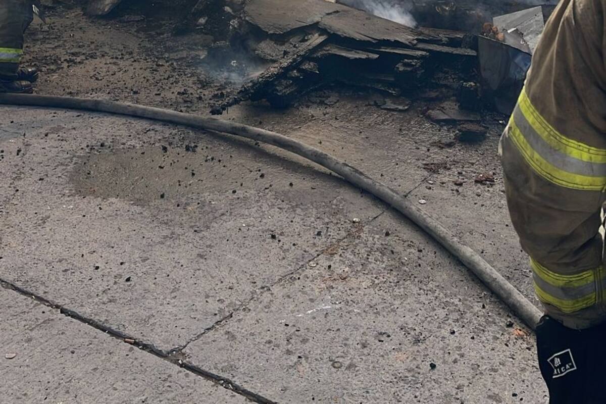Localizan a un calcinado tras incendio