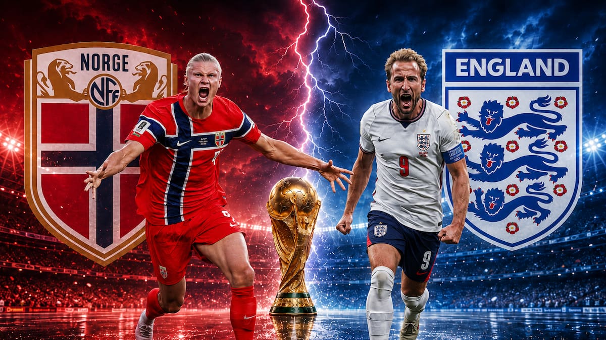 Noruega vs. Inglaterra: Pronósticos, momios y las mejores apuestas para los cuartos de final del Mundial 2026
