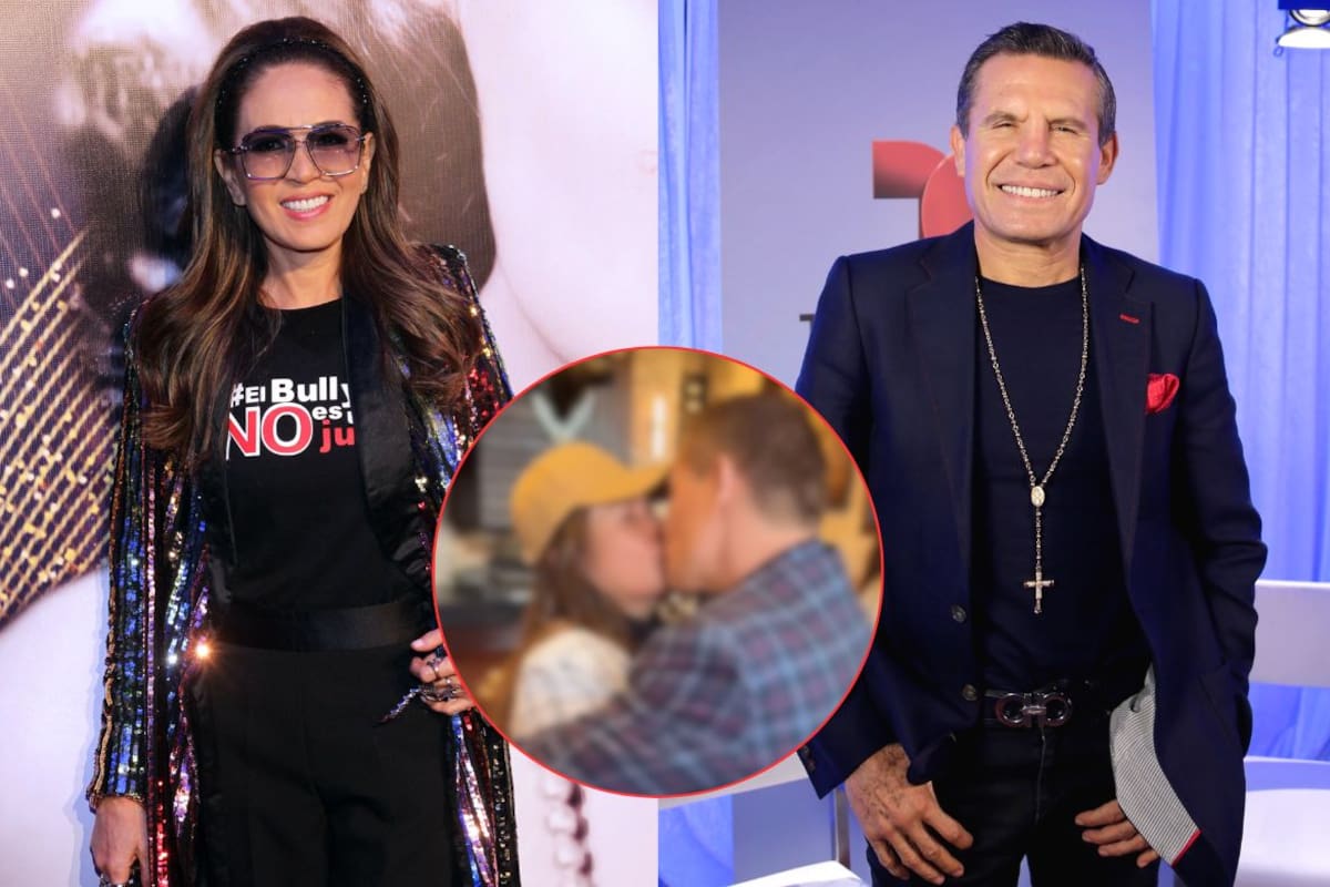 Yolanda Andrade conmueve junto a Julio César Chávez al compartir un afectuoso beso durante su reencuentro