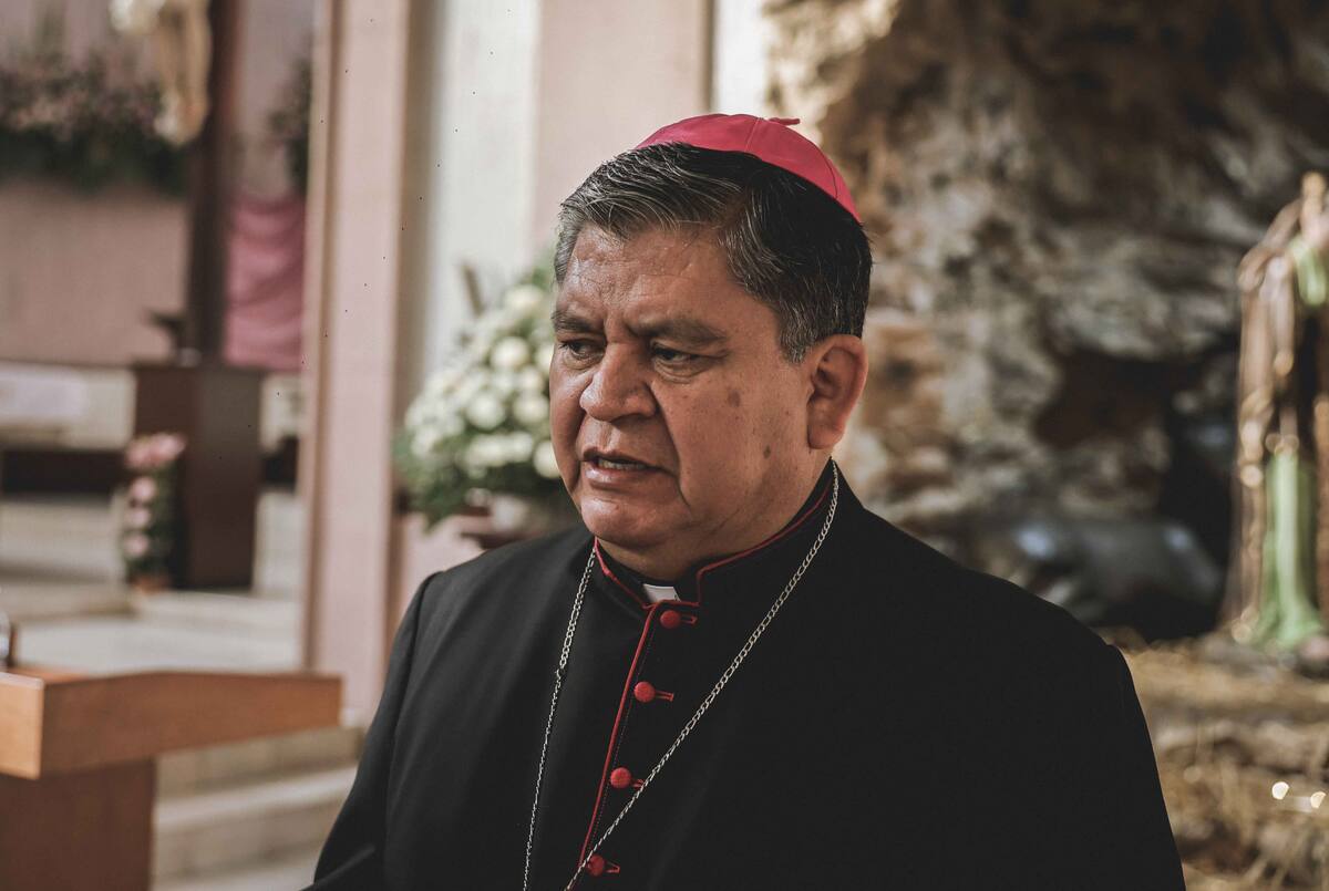 Se trató del segundo mensaje navideño de Mons. Enrique Sánchez, quien el año anterior hizo un llamado a la unión y el perdón en la familia, siendo esta el pilar de la humanidad. Foto: Daniel Reséndiz