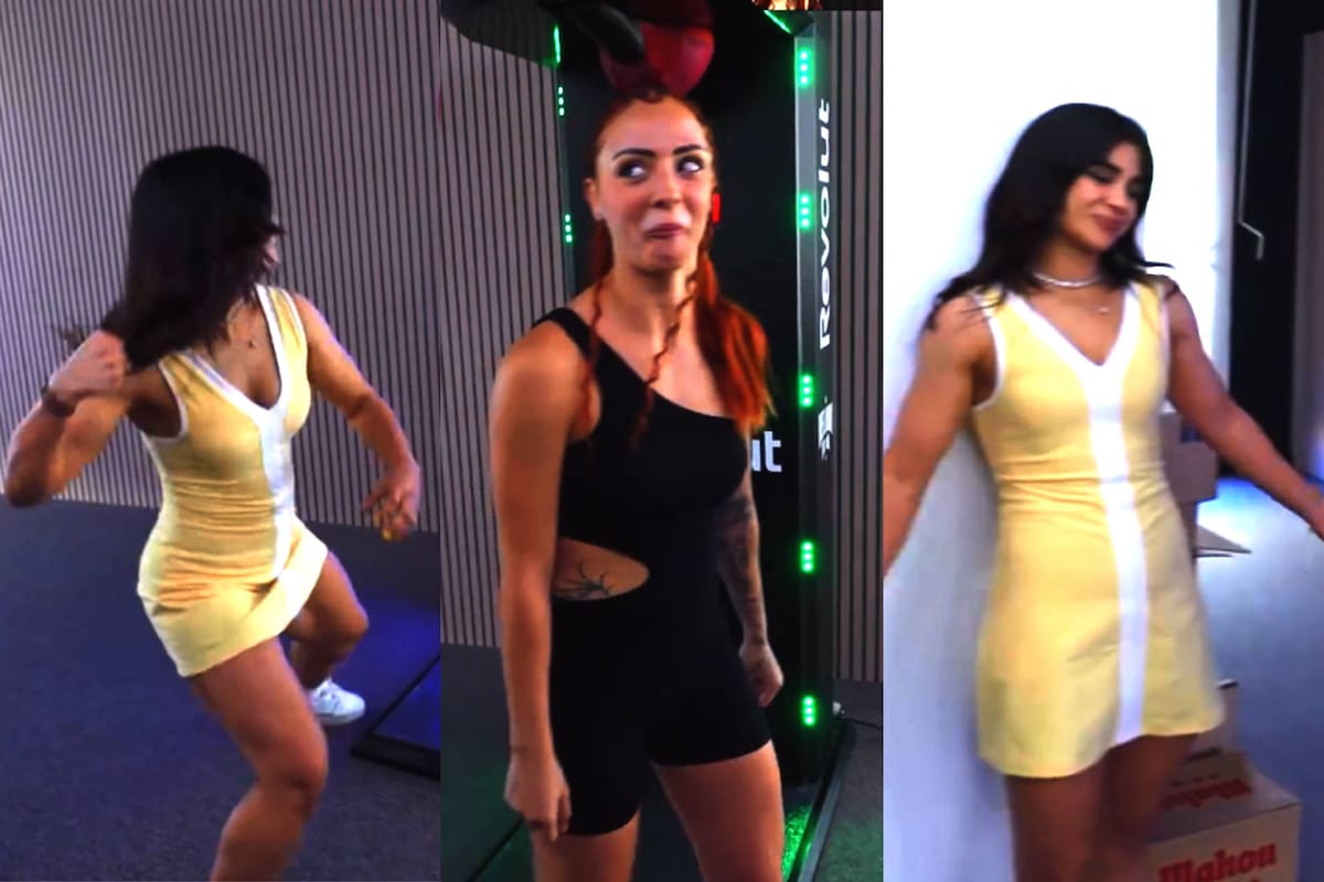 ¡Alana no pega tan fuerte! La española Ari Geli vence a la mexicana en prueba de poder rumbo a La Velada del Año 5