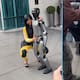 Cardi B cae al suelo tras bailarle a robot (VIDEO)