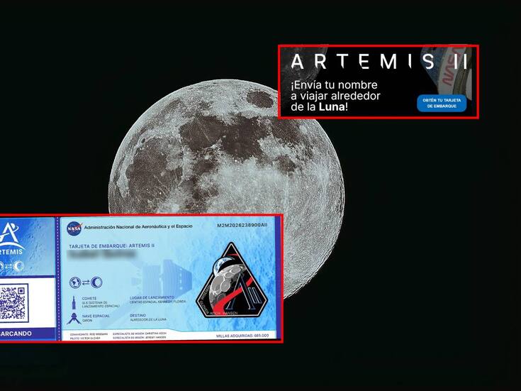 Artemis II llevará tu nombre alrededor de la Luna con la NASA