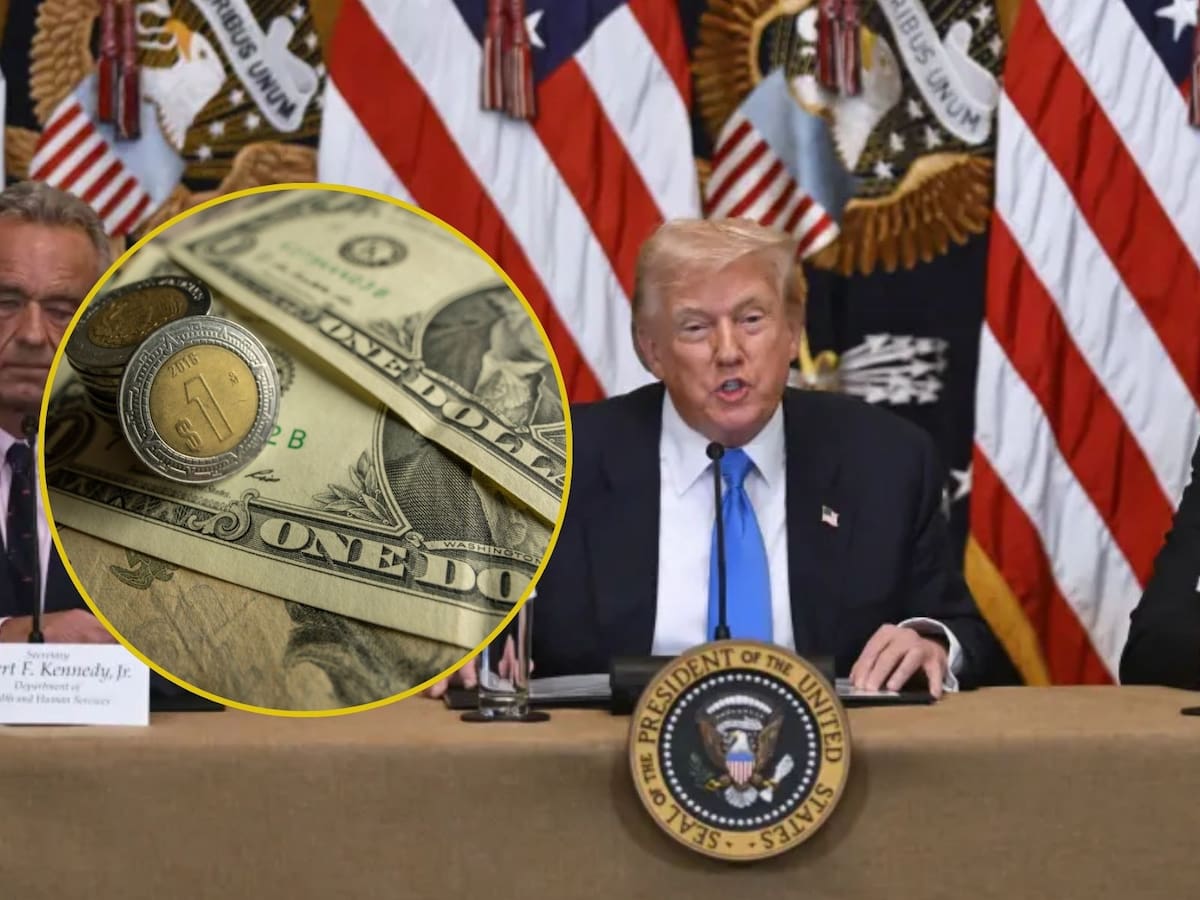 Dólar vs Peso mexicano: ¿En cuánto cotiza el tipo de cambio hoy? | Crédito: AP/Canva