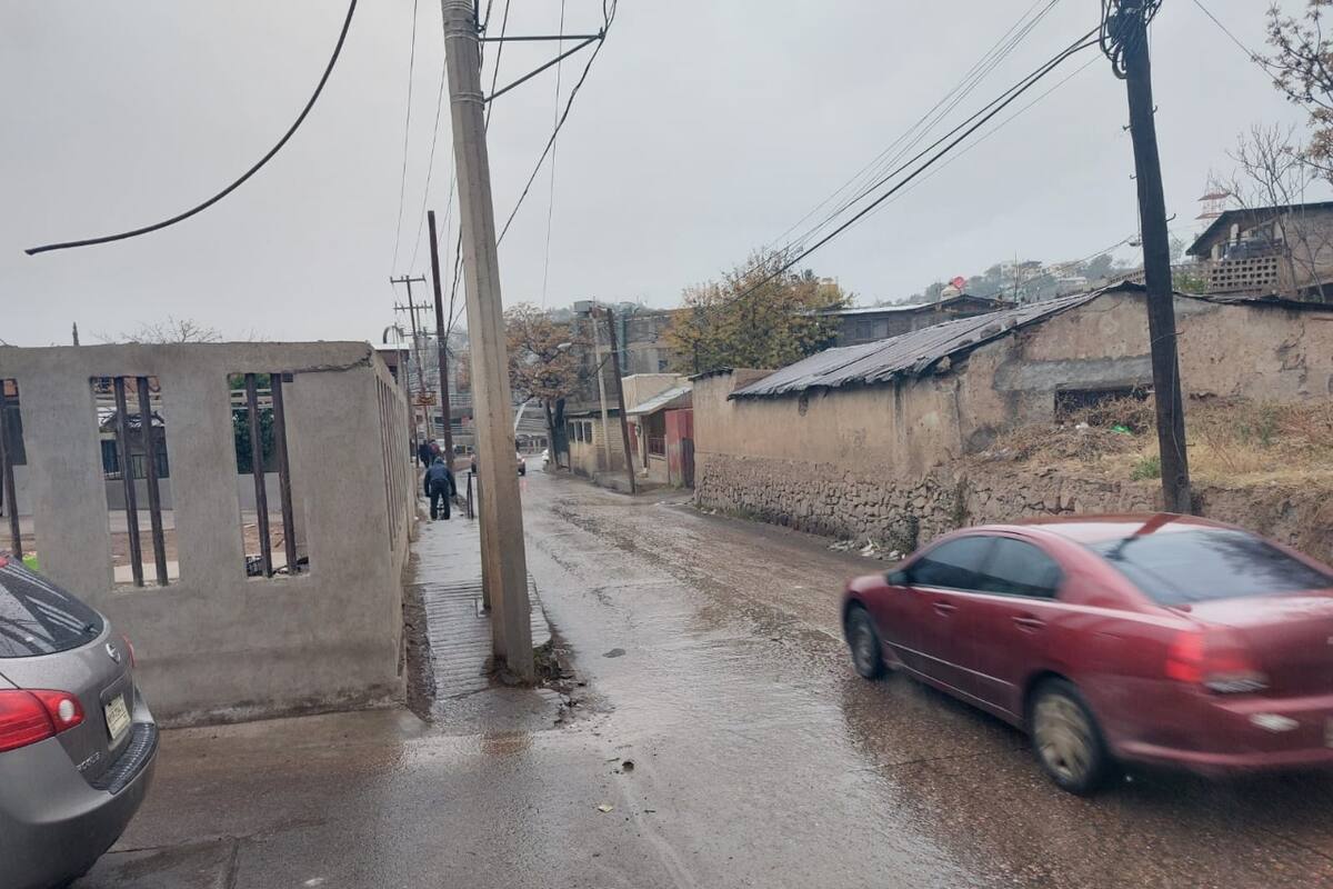 Amanece con llovizna en Nogales; pronostican lluvias y frío para hoy y mañana