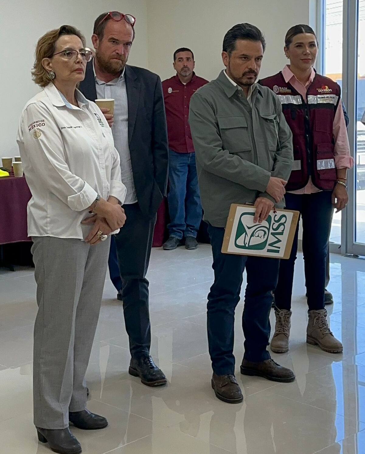 Se supervisó el programa IMSS Bienestar en materia de infraestructura y equipamiento de los Centros de Salud y hospitales.
