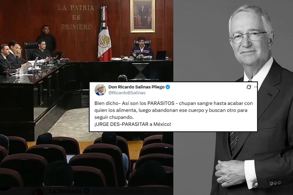 ¡Urge des-parasitar a México!, así reacciona Ricardo Salinas Pliego a la decisión de la Corte sobre adeudo fiscal