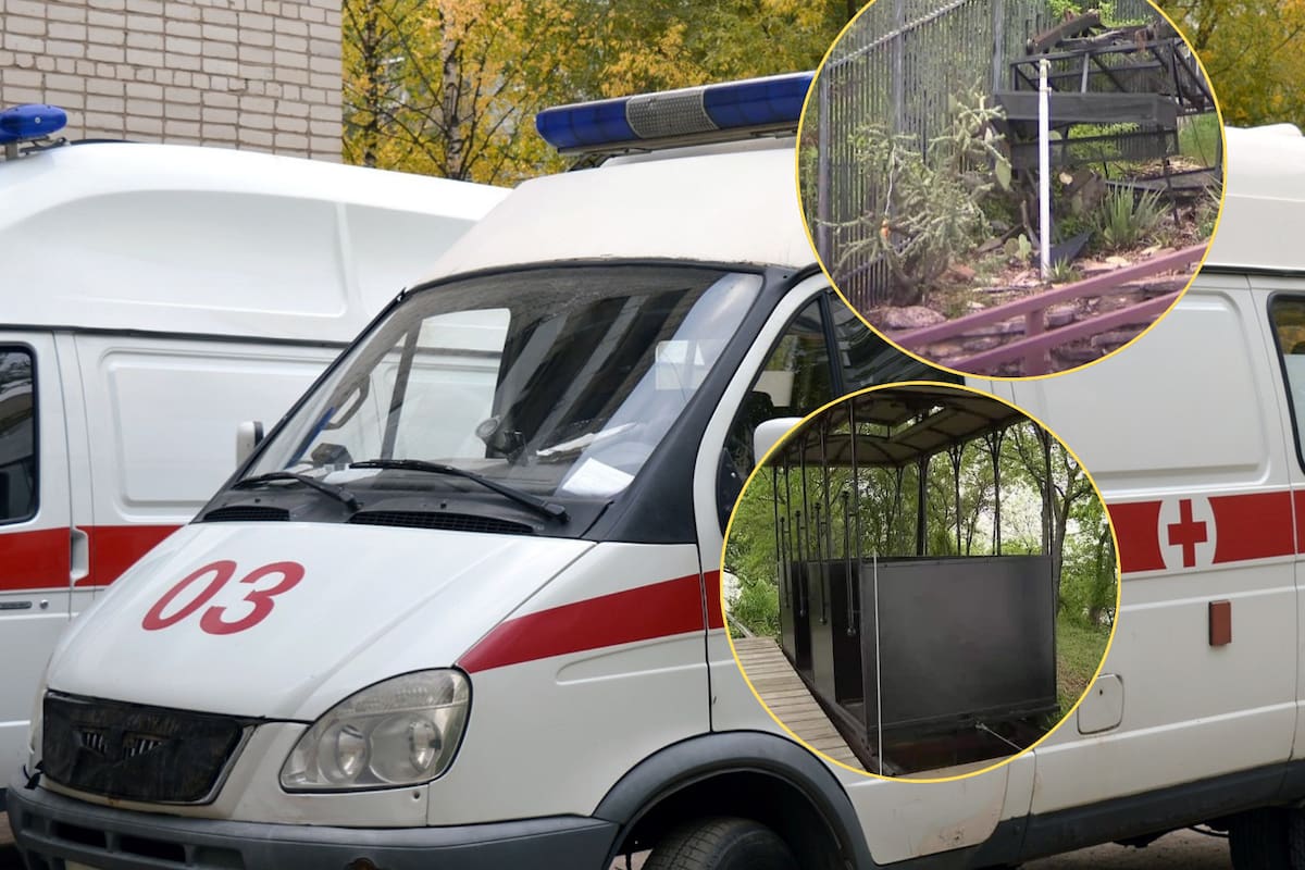 Cable se desprende y 4 personas sufren caída desde un teleférico a 7 metros de altura en Texas