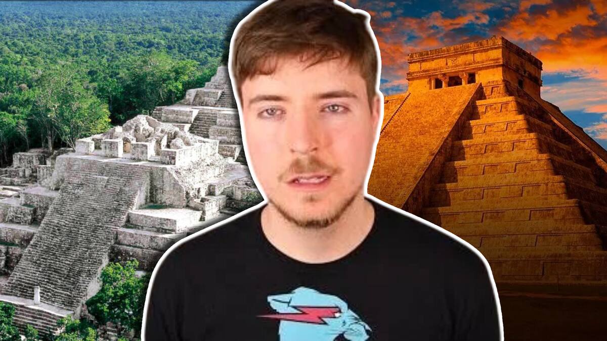 MrBeast defiende su video en zonas arqueológicas mexicanas: "Es triste ver cómo se distorsiona todo esto." / Foto: Especial