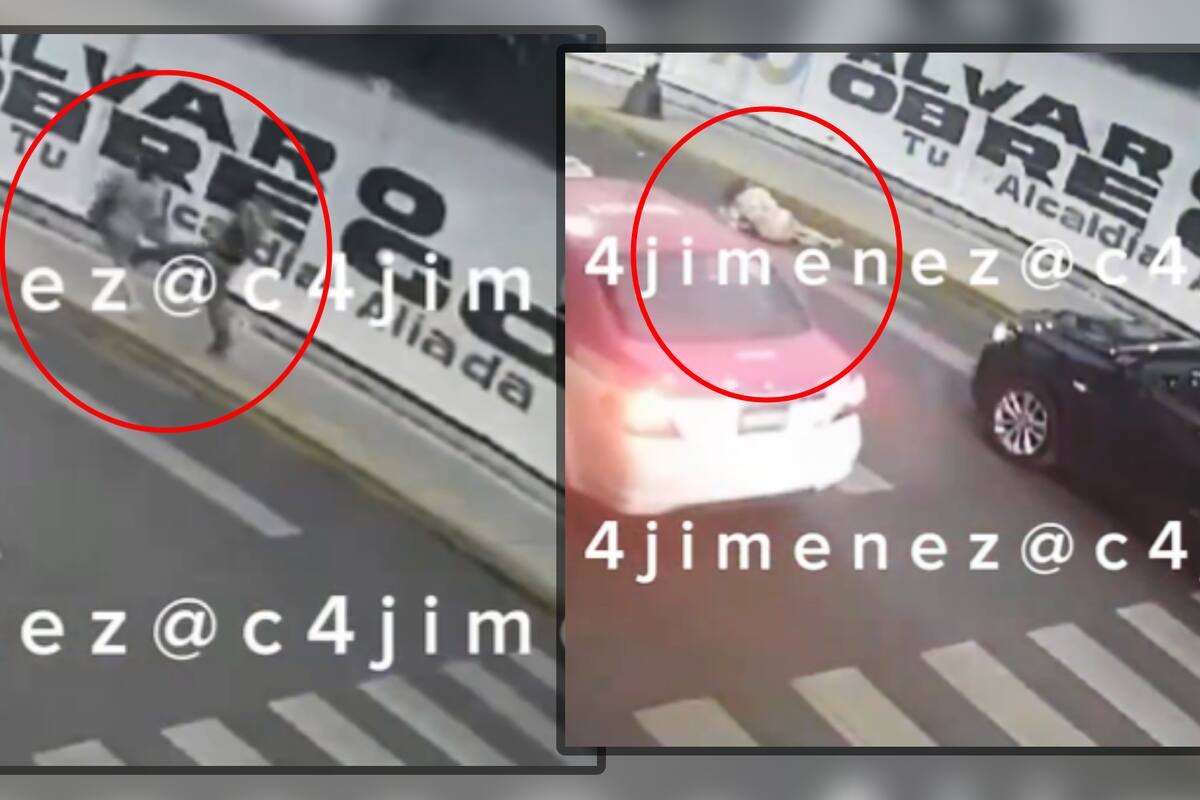 VIDEO: Hombre golpea a mujer en la Cdmx y la avienta a los carros