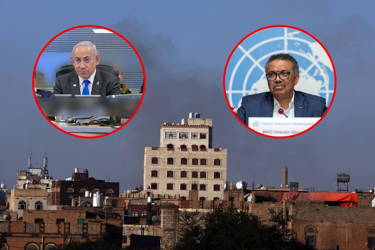 Israel bombardea aeropuerto donde se encontraba el director de la OMS