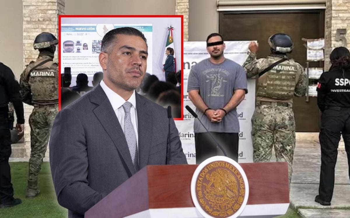 La 4T presentó a “El Titán” como operador del contrabando de combustible, pero fallas en la investigación impidieron vincularlo a proceso. | Crédito: Presidencia/Especial