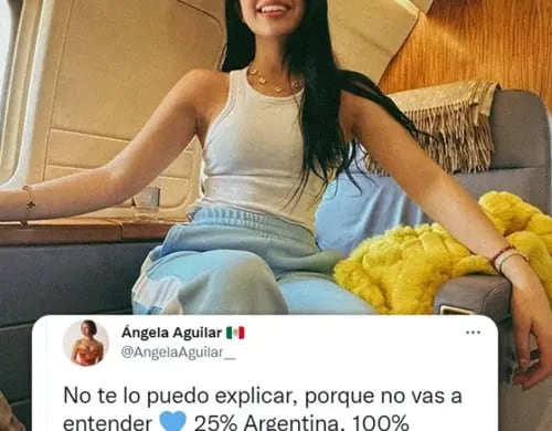 En redes sociales, una gran cantidad de internautas se burló de la cantante por asegurar que tiene 25% de argentina.
