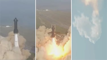 VIDEO: Así fue la explosión del cohete Starship de Space X