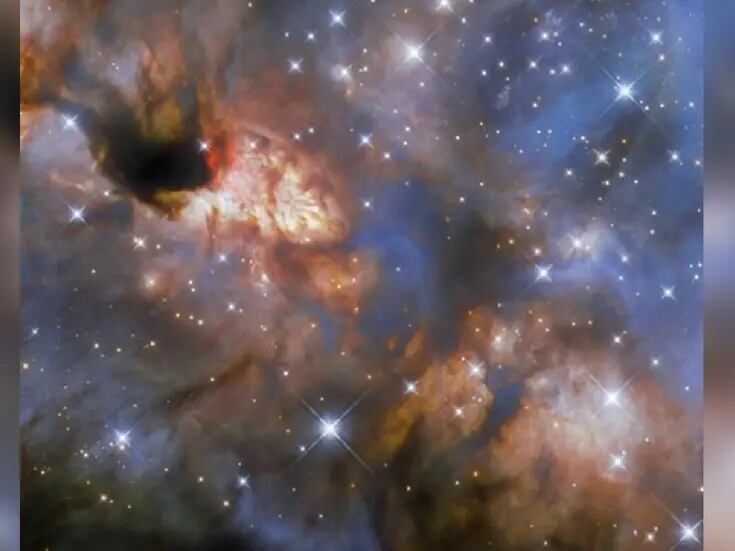 Estrella masiva: El telescopio Hubble capta la formación de un astro 