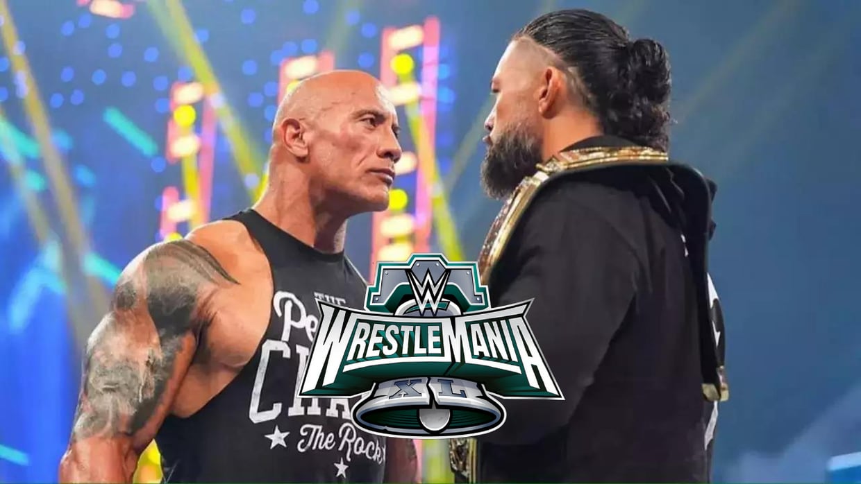 WWE: ¡Oficial! 'The Rock' se enfrentará contra 'El Jefe Tribial' en el Wrestlemania XL