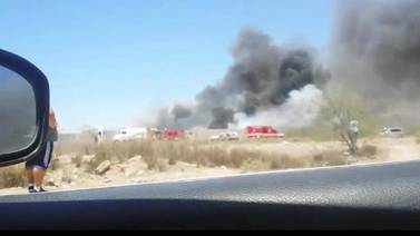 VIDEO: Niña narra incendio en Empalme y motiva a bomberos