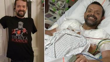 Primer hombre en recibir trasplante de ambos brazos ya puede abrazar a su familia