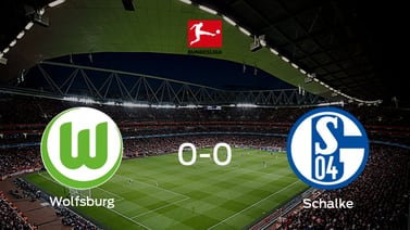 VfL Wolfsburg y Schalke 04 se reparten los puntos en un partido sin goles (0-0)