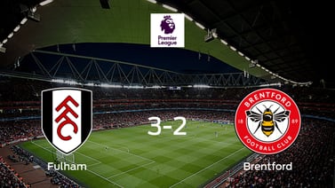 Fulham se hace fuerte en casa y consigue vencer a Brentford (3-2)