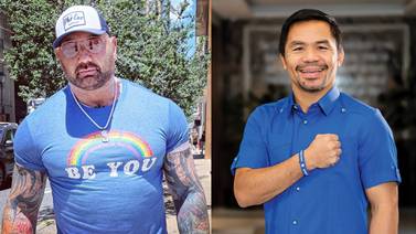 Dave Bautista revela que cubrió tatuaje de Manny Pacquiao tras declaraciones homofóbicas
