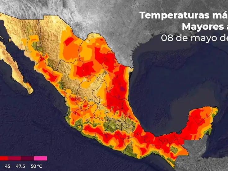 Segunda onda de calor de la temporada: Altas temperaturas seguirán en algunas regiones de México