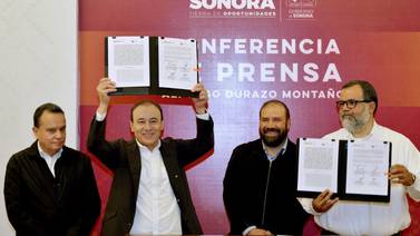 Proyecta Alfonso Durazo garantizar conectividad en Sonora