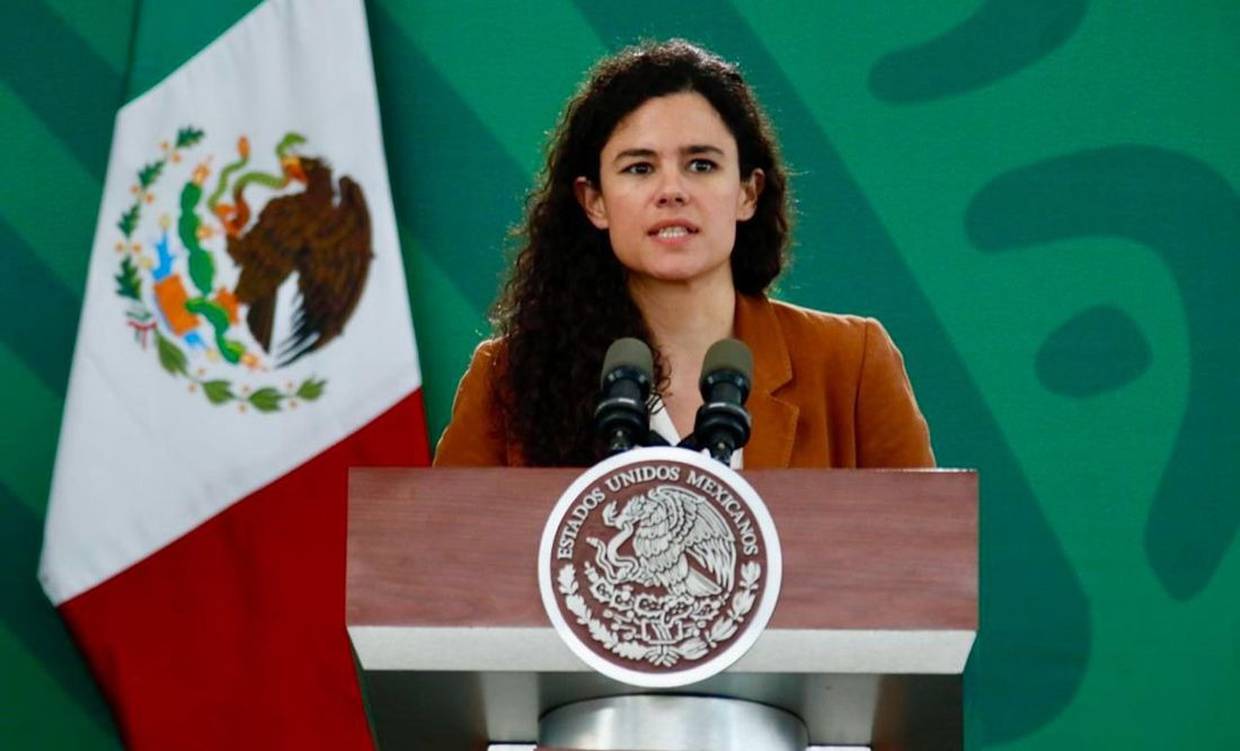La secretaria de gobernación, Luisa María Alcalde / Gobernación