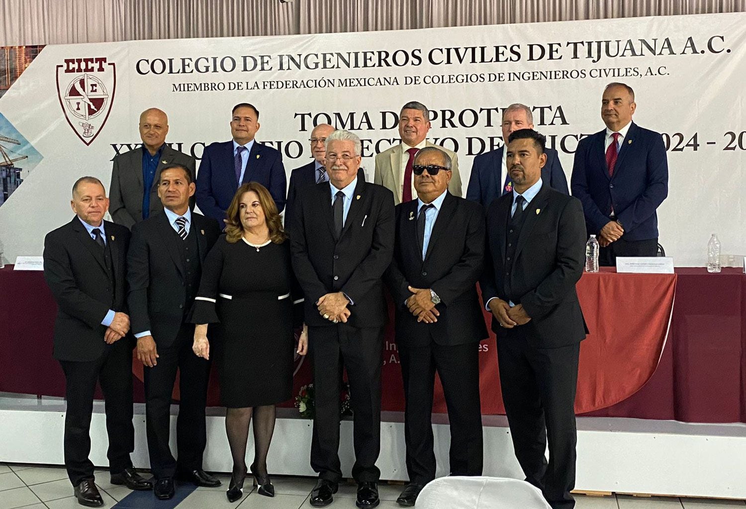 Este viernes tomó protesta el Consejo Directivo del Colegio de Ingenieros Civiles de Tijuana (CICT) para el periodo 2024-25.