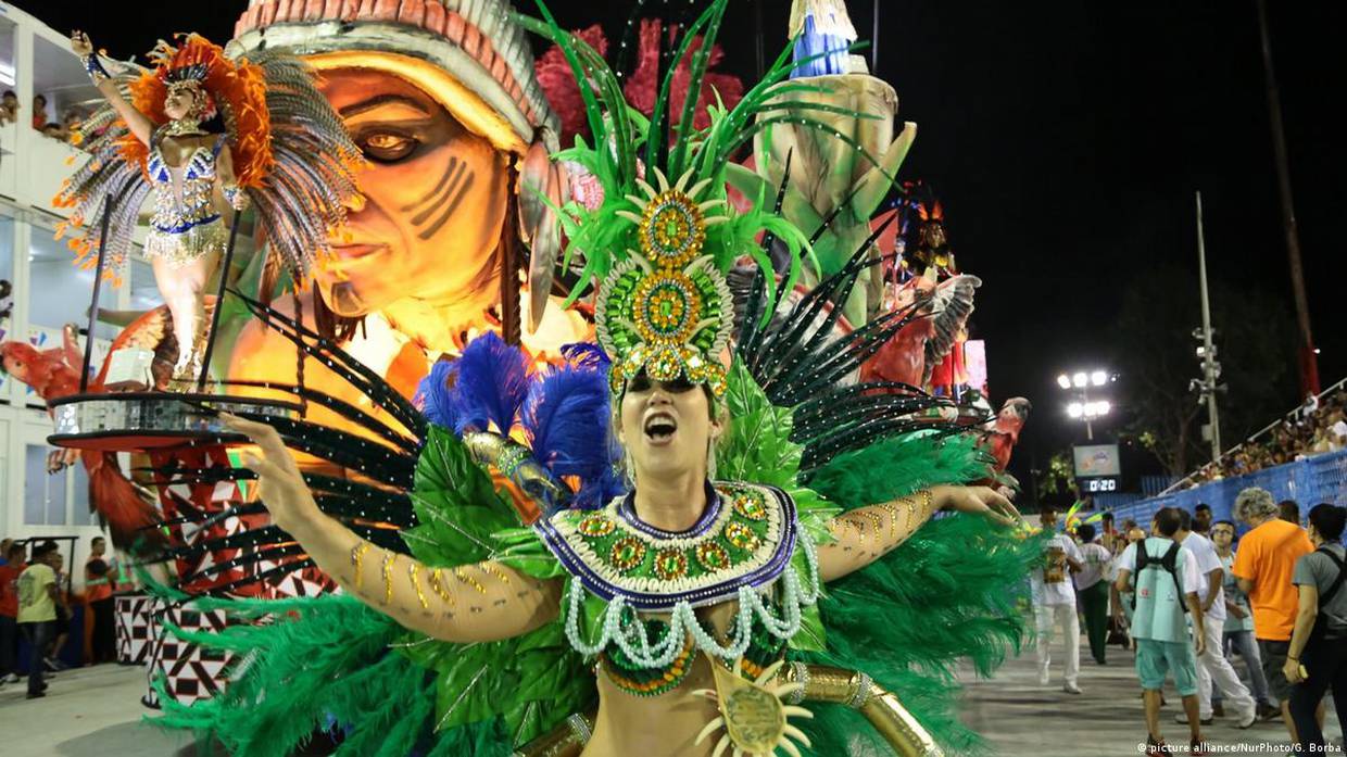 Carnaval en Brasil. 
Crédito: picture alliance/NurPhoto/G. Borba