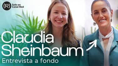 Claudia Sheinbaum fue entrevistada por Inna Afinogenova 