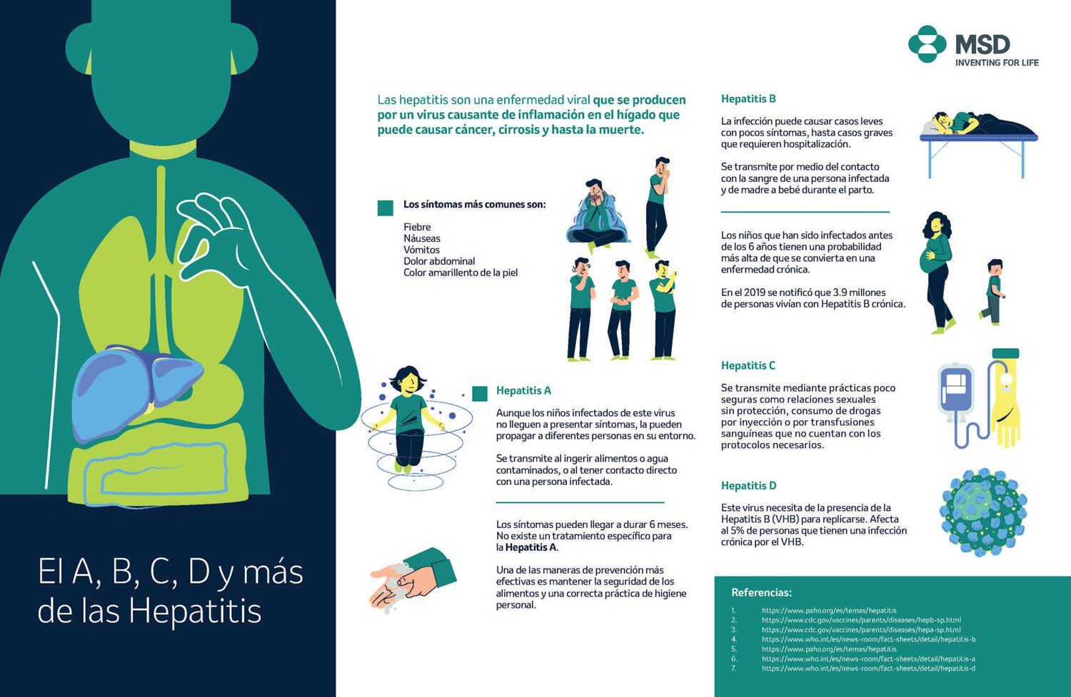 Conoce los tipos de hepatitis, sus causas y sus síntomas | Noticias de