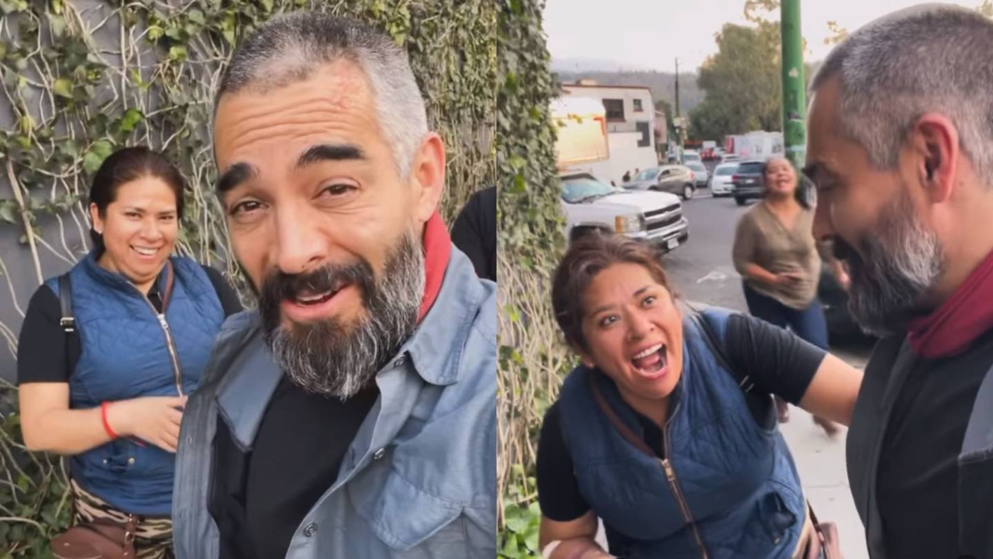 En un segundo video, el actor aclaró la confusión, lo que provocó risas por parte de la mujer | Captura de video
