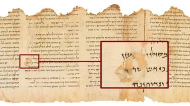 Manuscrito del mar Muerto se fabricó con tecnología desconocida para su época