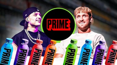 BOX: Peso Pluma es nuevo fichaje de la famosa marca ‘Prime’, la bebida energética de Logan Paul
