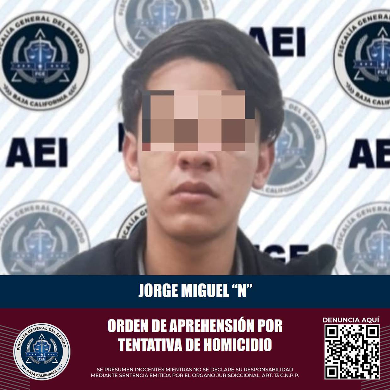 Policiaca Tijuana: Aseguran a uno por tentativa de homicidio